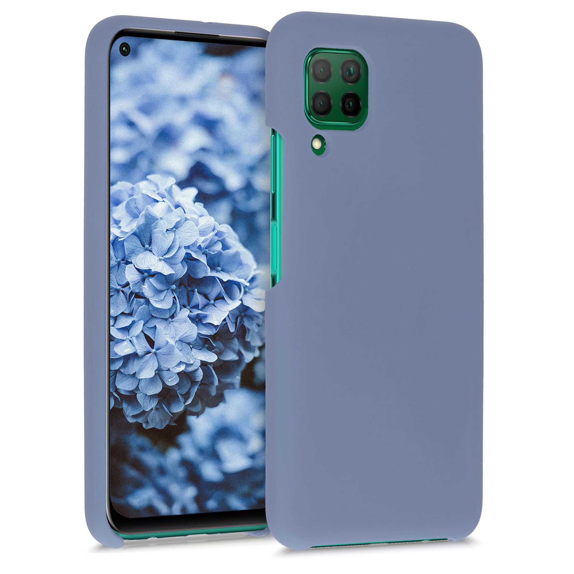 Levandulové fialové silikonové pouzdro / obal pro Huawei P40 Lite