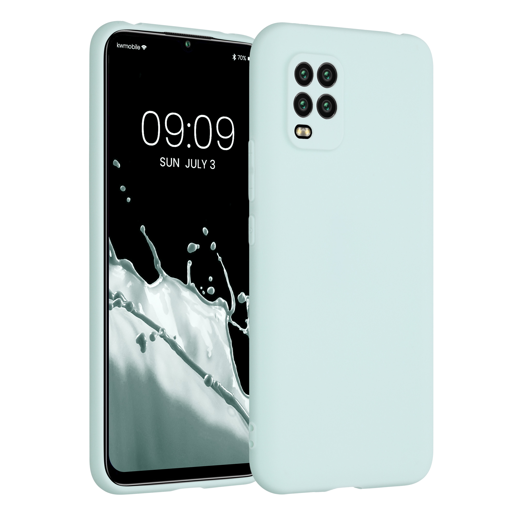 TPU pouzdro pro Xiaomi Mi 10 Lite (5G) - Chladná máta