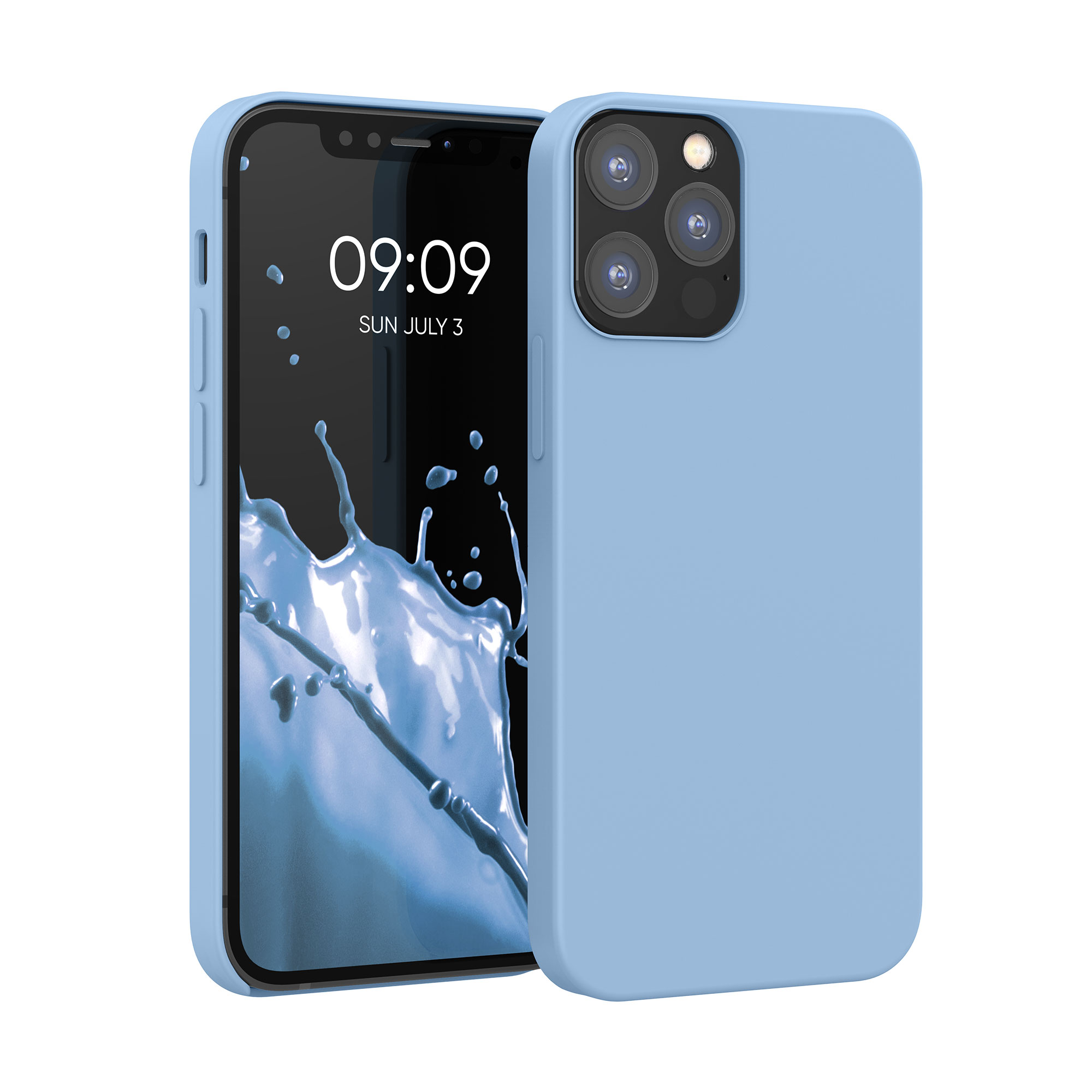 Kvalitní silikonové TPU pouzdro pro Apple iPhone 12 / 12 Pro - Dove Modrá