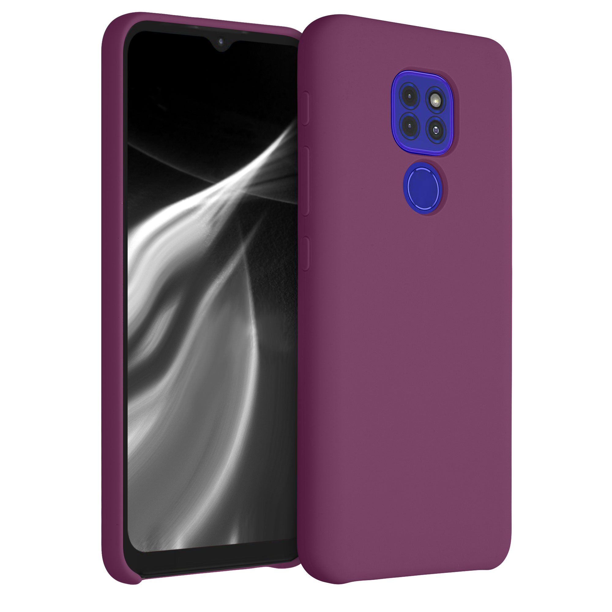 Kvalitní silikonové TPU pouzdro | obal pro Motorola Moto G9 Play / Moto E7 Plus -  Purpurově fialová
