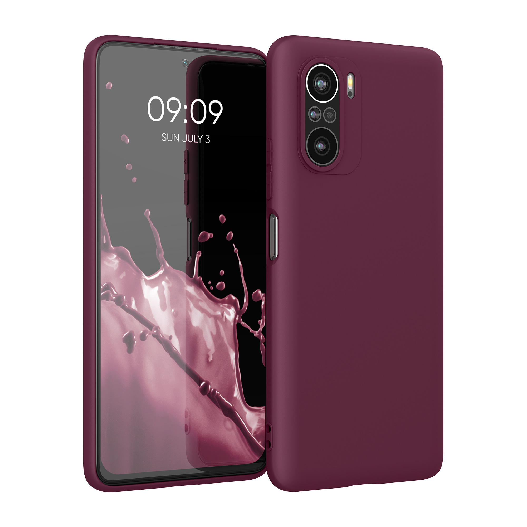 TPU pouzdro pro Xiaomi Mi 11i - Bordó fialová