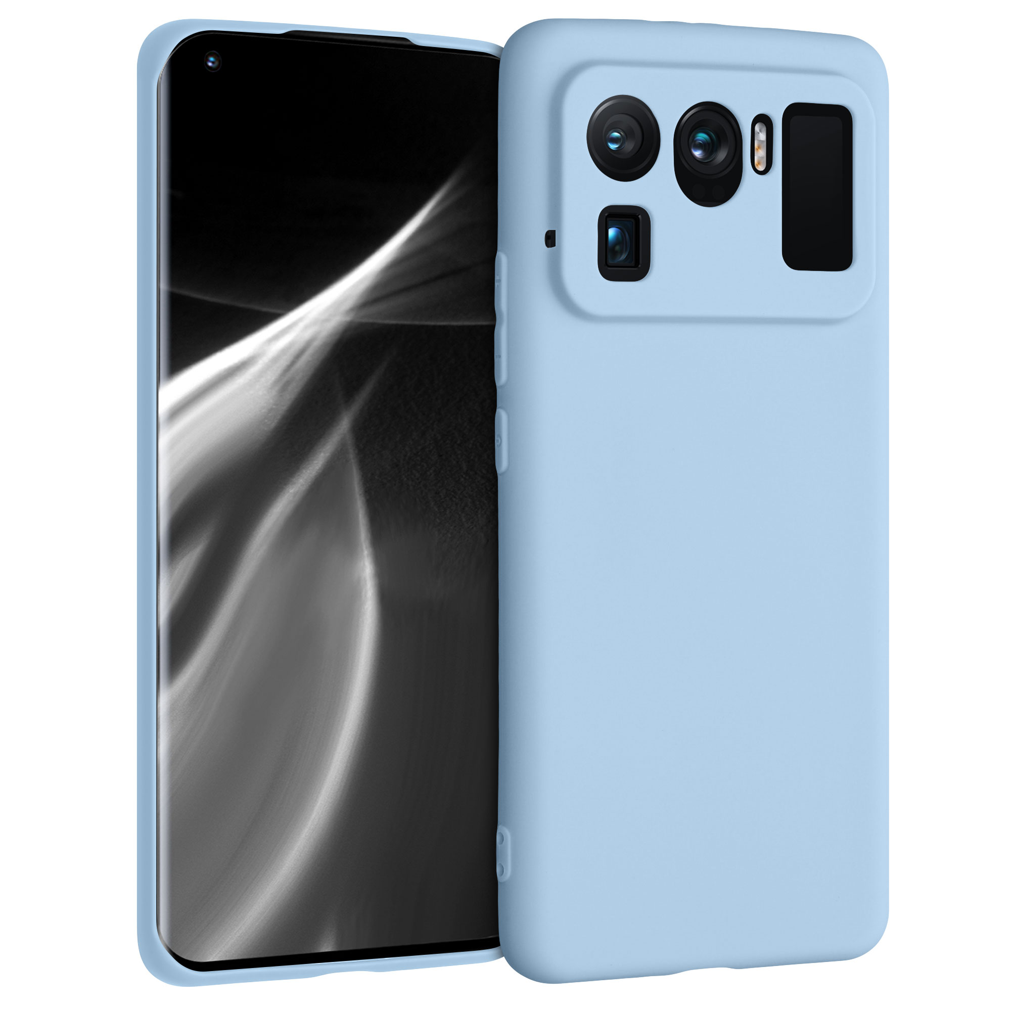 TPU pouzdro pro Xiaomi Mi 11 Ultra - Světle modrá matná