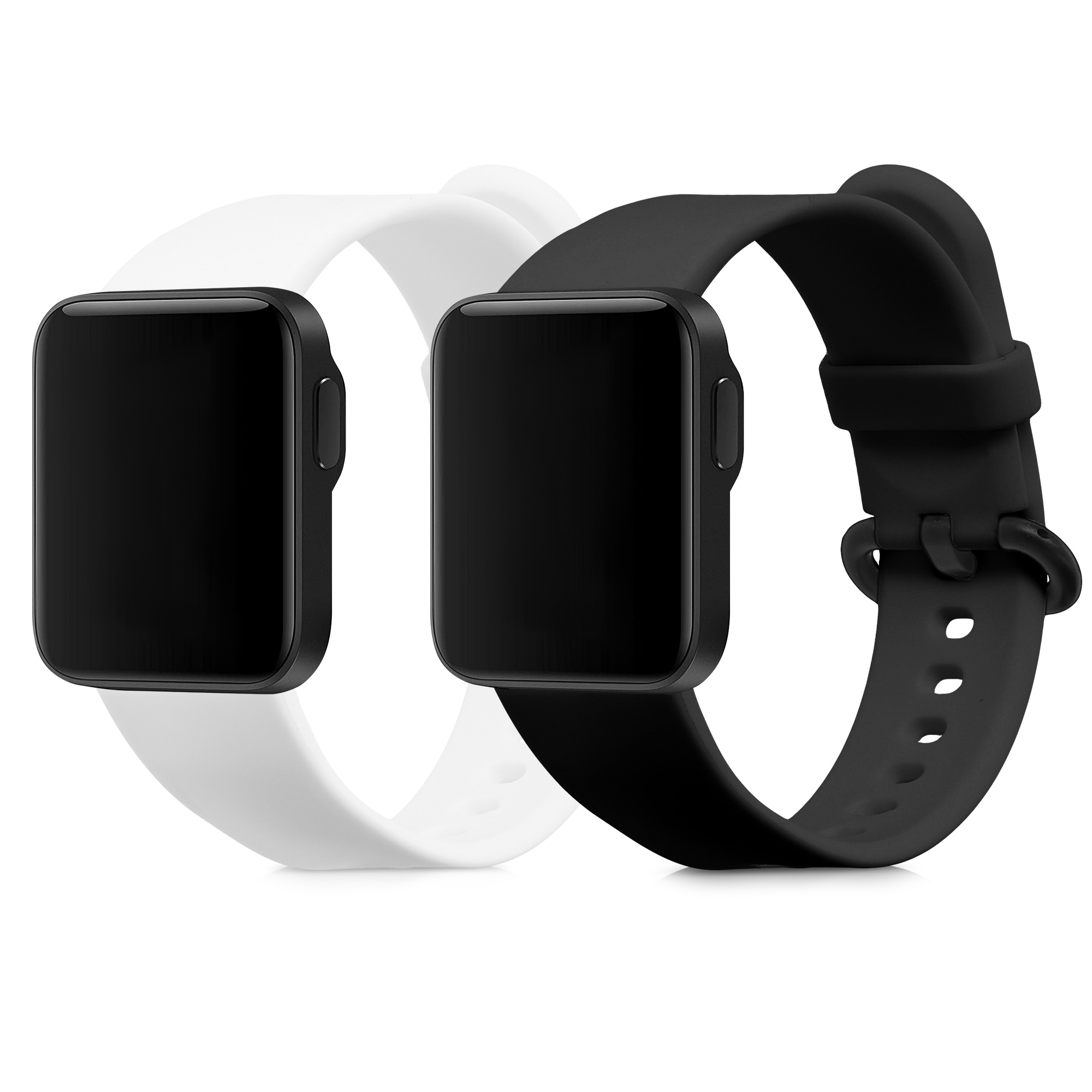 Řemínky pro hodinky Xiaomi Mi Watch Lite / Redmi Watch - Černá / Bílá