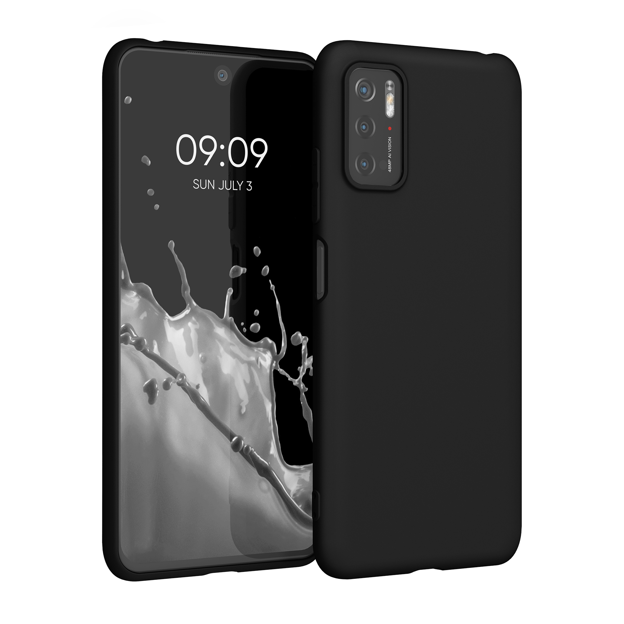 TPU pouzdro pro Xiaomi Poco M3 Pro 5G - Černá matná