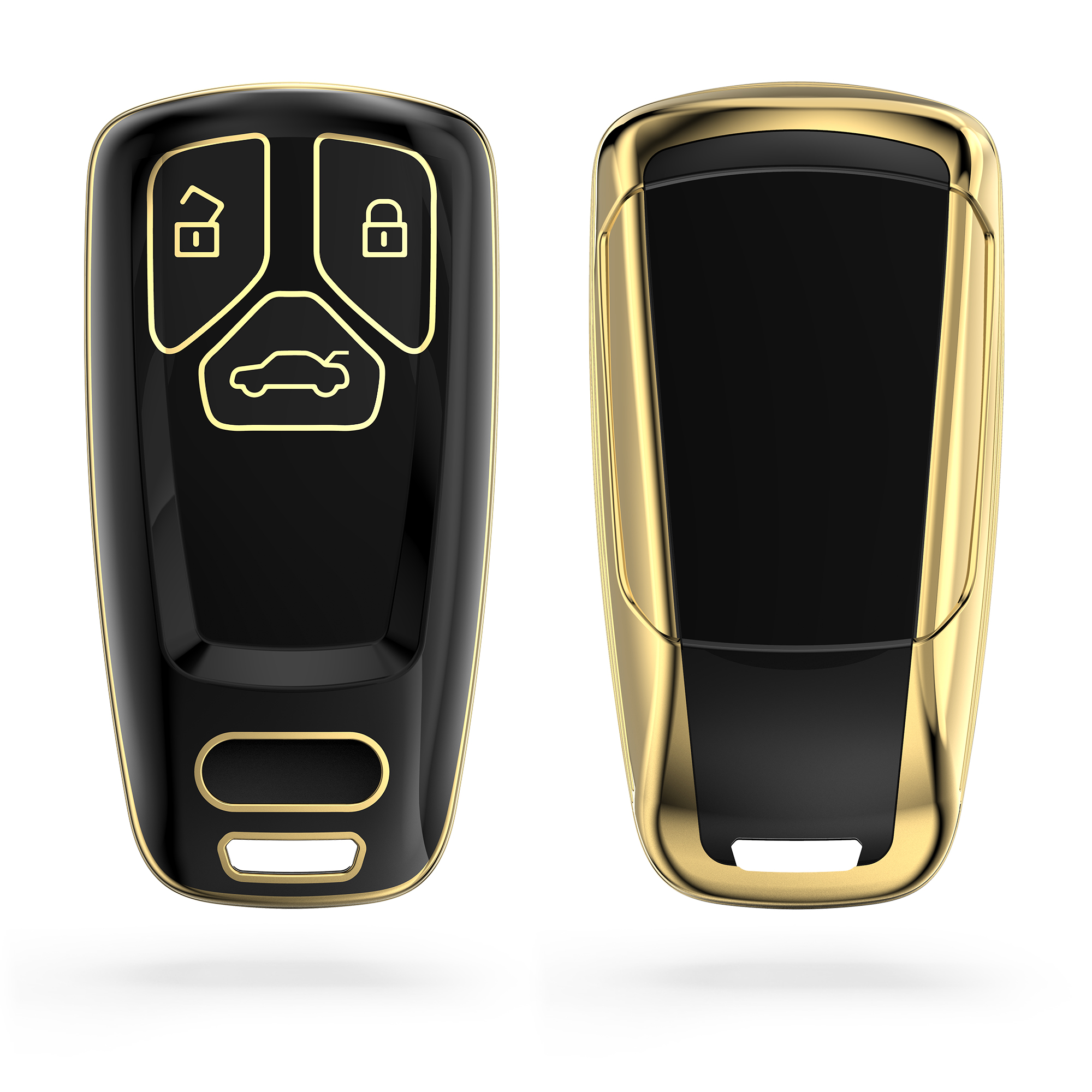 kwmobile Coque clé de Voiture Compatible avec Mini Smart Key 3