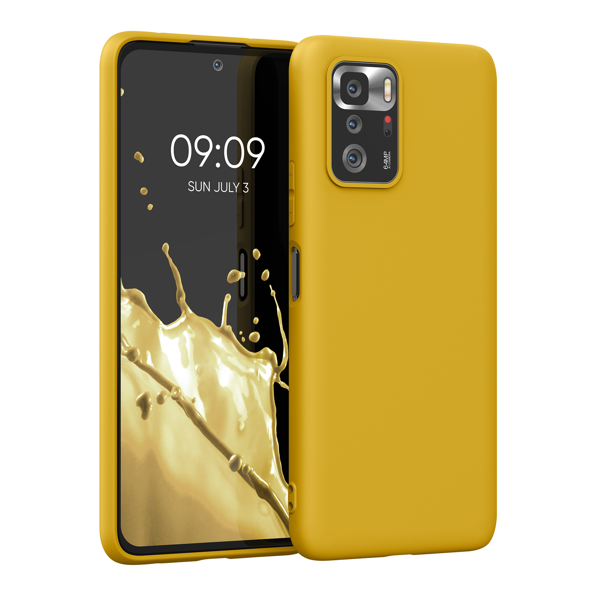 TPU pouzdro pro Xiaomi Poco X3 GT - Medově žlutá