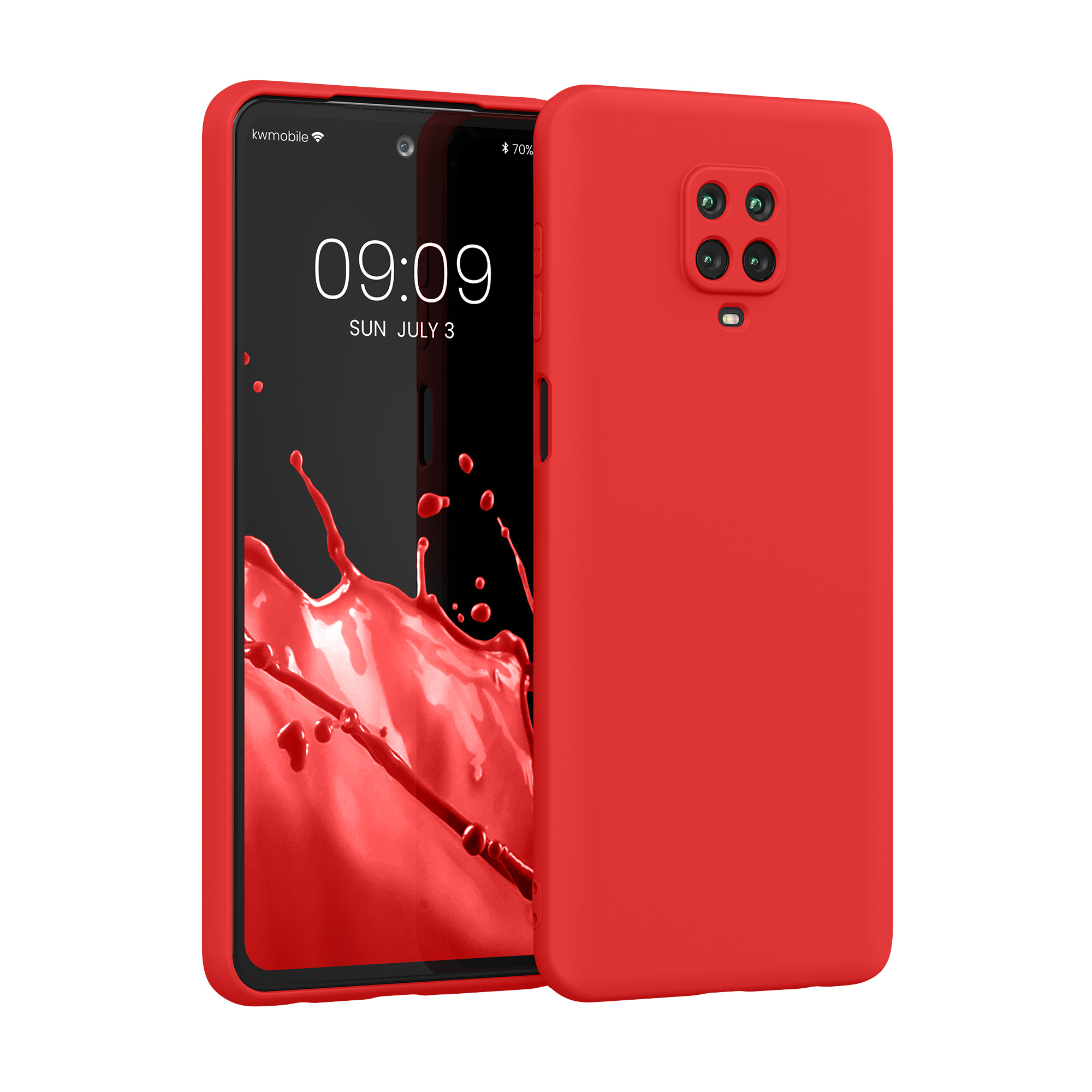 Pouzdro pro Xiaomi Redmi Note 9S / 9 Pro / 9 Pro Max - Červená