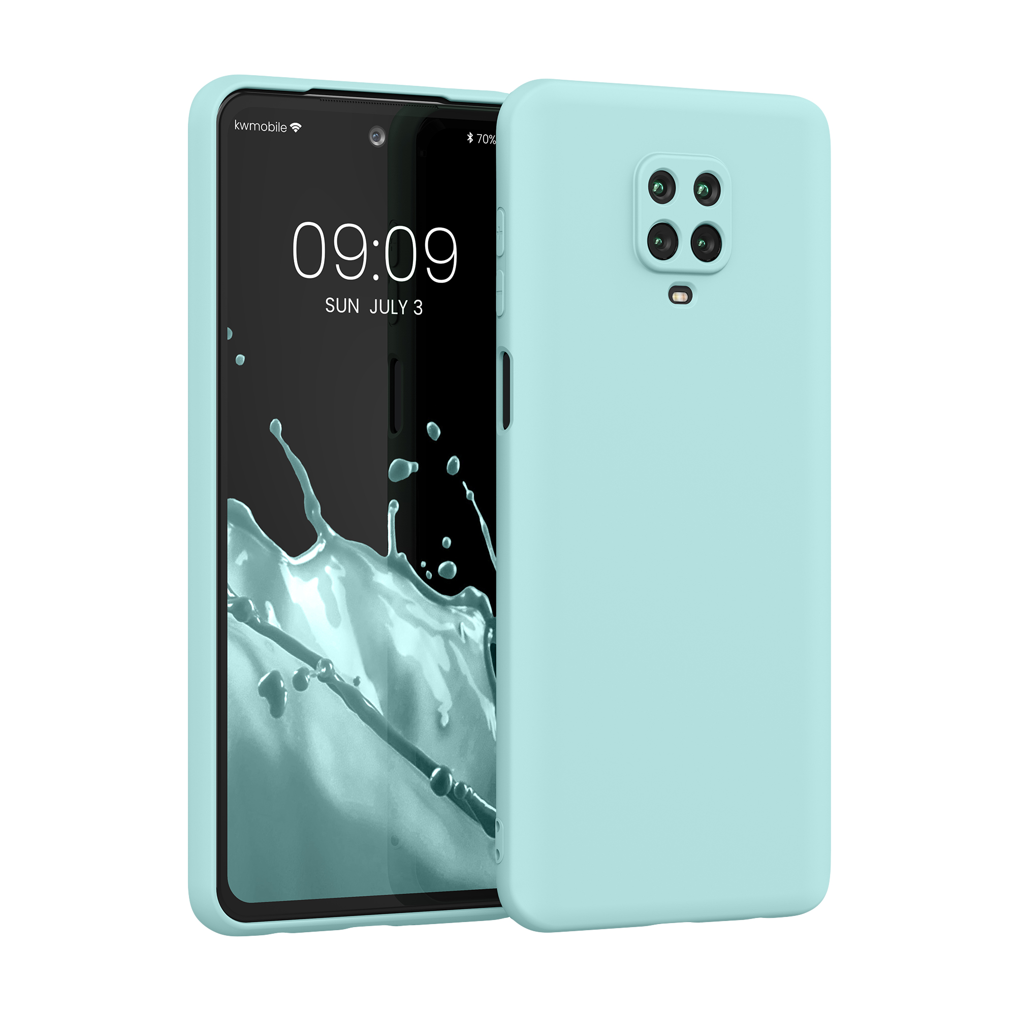 Pouzdro pro Xiaomi Redmi Note 9S / 9 Pro / 9 Pro Max - Chladná máta