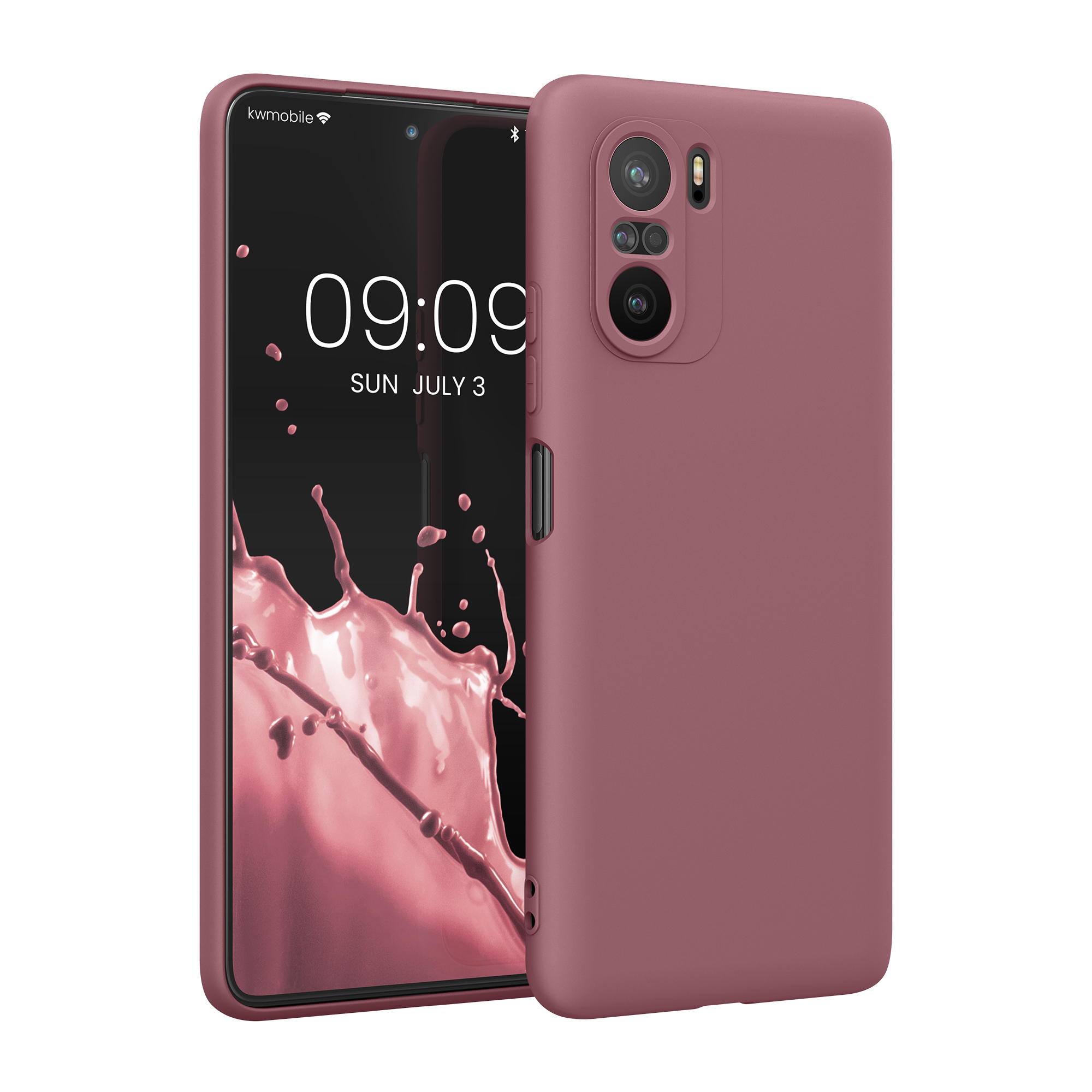 Pouzdro pro Xiaomi Mi 11i / Poco F3 - Tmavě růžová