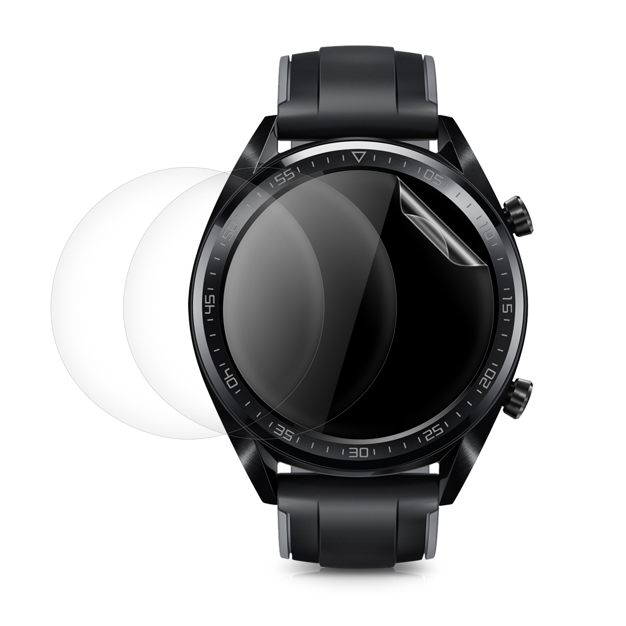 Ochranné kryty displeje pro Huawei Watch GT 3 (46 mm) - Transparentní