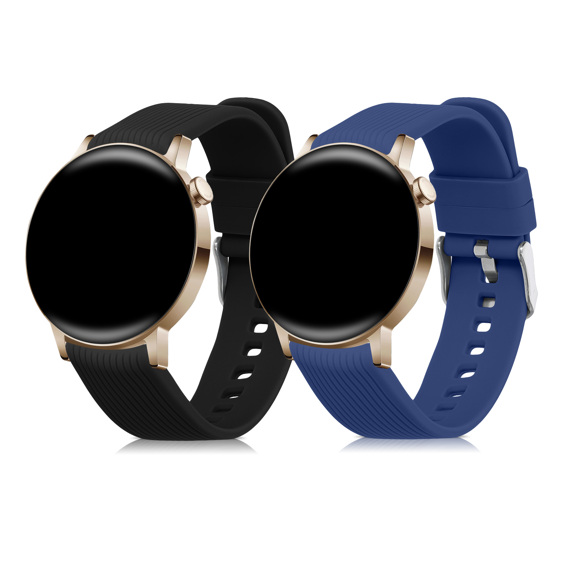 Řemínky pro hodinky Huawei Watch GT 3 Pro (43 mm) / Watch GT 3 (42 mm) - Černá / tmavě modrá