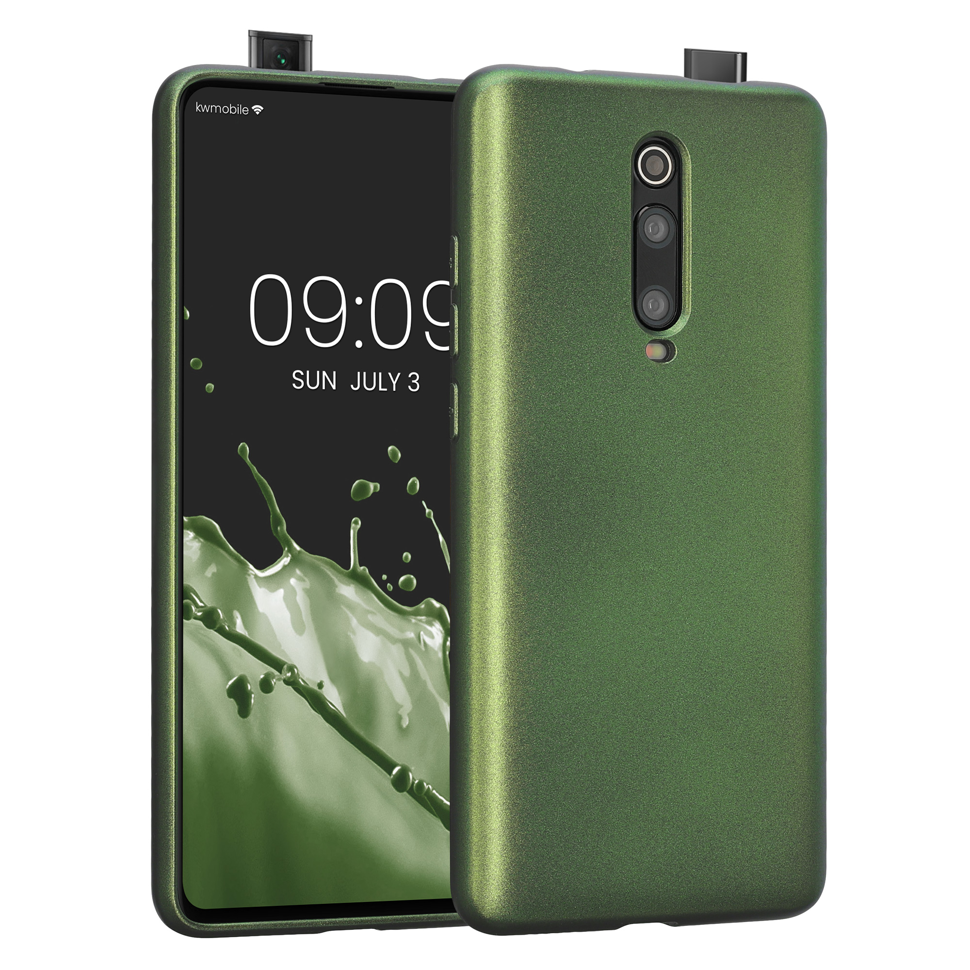 Pouzdro pro Xiaomi Mi 9T (Pro) / Redmi K20 (Pro) - Metalická lesní zelená