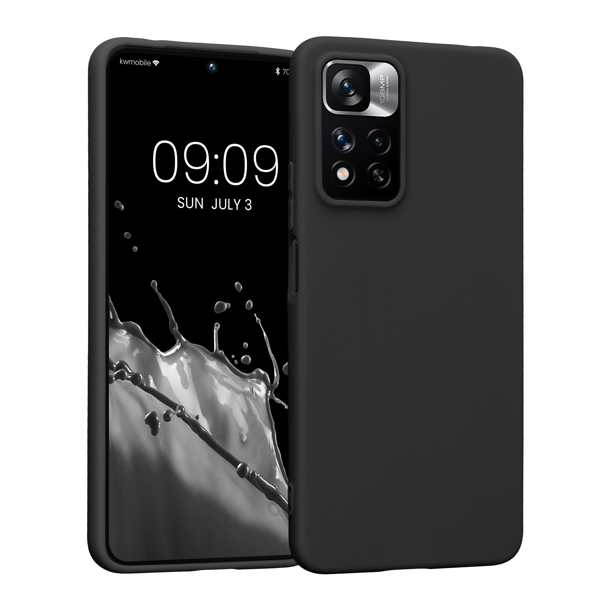 TPU pouzdro pro Xiaomi Redmi Note 11 Pro+ 5G / Note 11 Pro Plus 5G - Černá matná