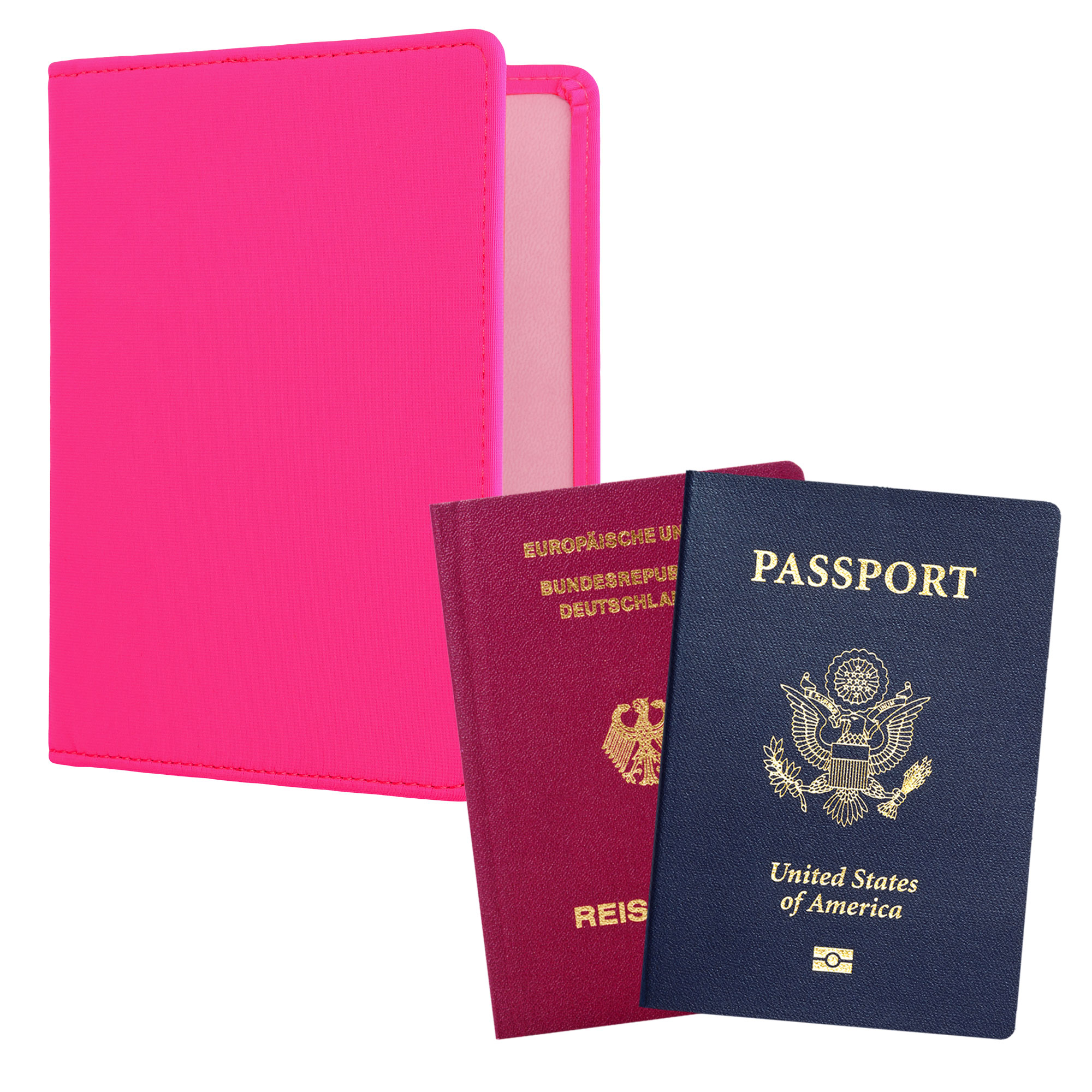02 1PC Porte-Passeport Titulaire de la Carte sur l'étui pour Femmes Hommes Aventure Porta passaporte pasport paspoort 